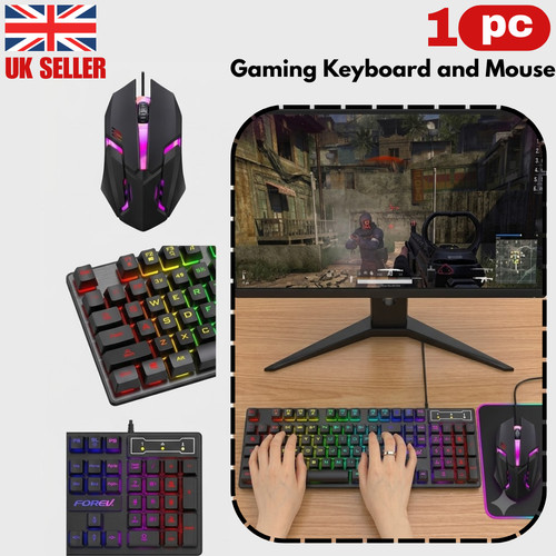 Wired gaming keyboard and - wired,
