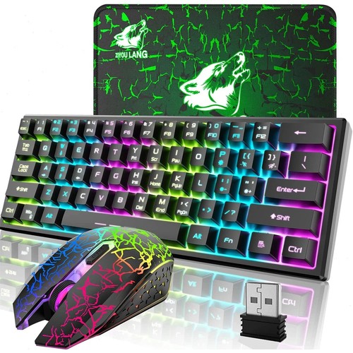 Wireless gaming keyboard - wireless, mouse