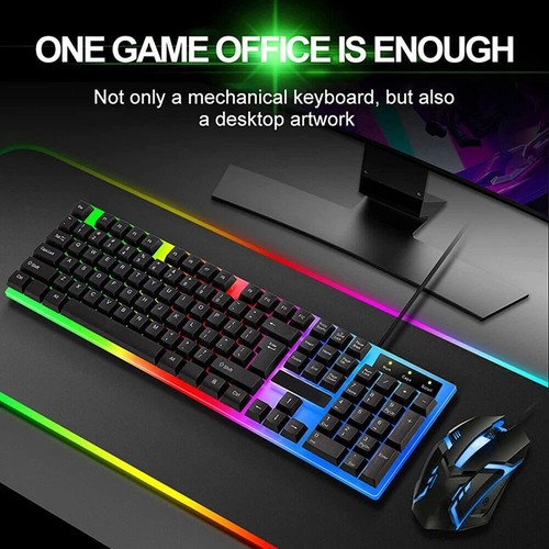 Rgb gaming keyboard - &, mouse