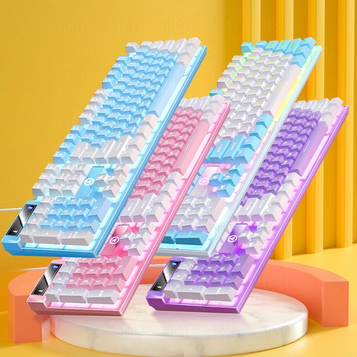 Rgb gaming keyboard usb wired - keyboard,