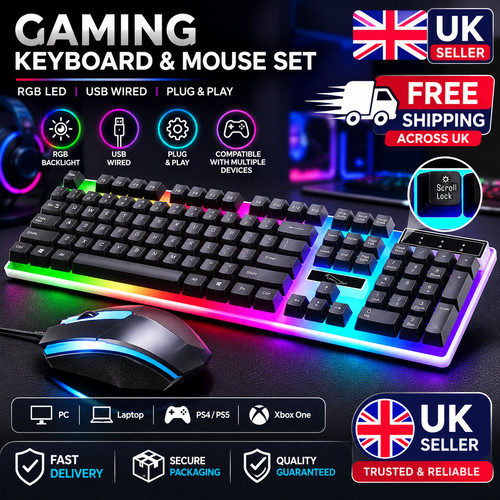 Rgb gaming keyboard - gaming,
