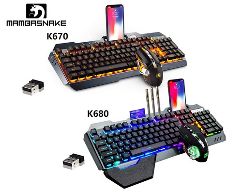 Wireless gaming keyboard - 2.4g,