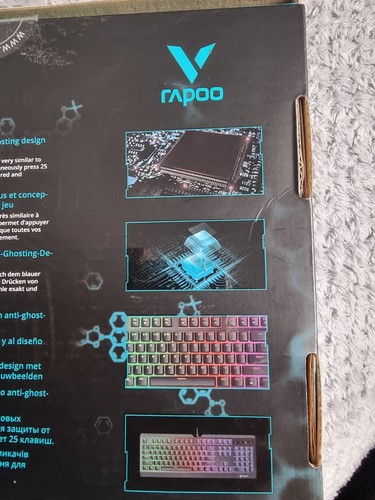 Rapoo v52s gaming keyboard usb - gaming,