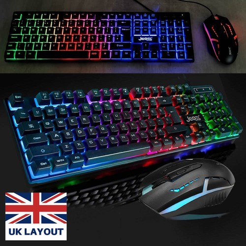Gaming keyboard and - uk,
